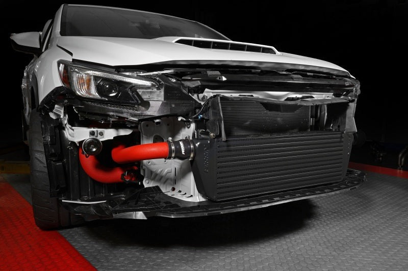 PERRIN Front Mount Intercooler Kit (Red Tubes & Black Core) - 2022-2026 Subaru WRX