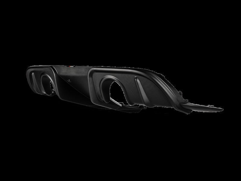 Akrapovic Rear Carbon Fiber Diffuser Matte for 2022+ Porsche 718 Cayman GT4 RS - DI-PO/CA/10/M