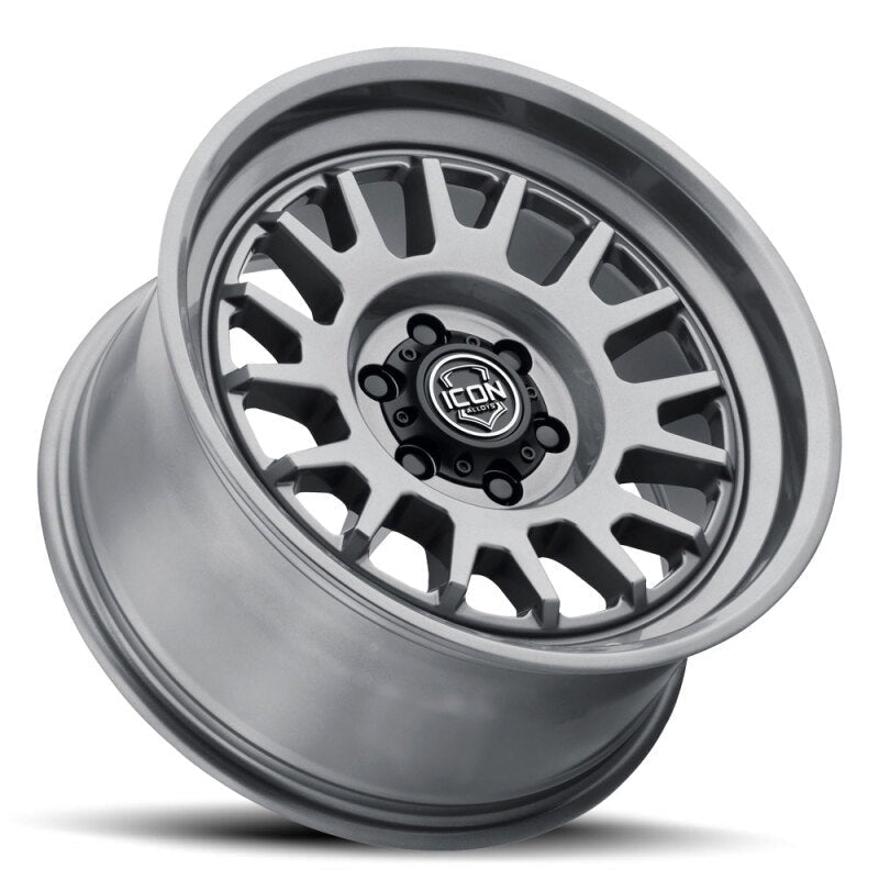 ICON Alloys Anza 17x8.5 5x150 +25mm 5.75" Backspacing Gun Metal Wheel - 8217855557GM