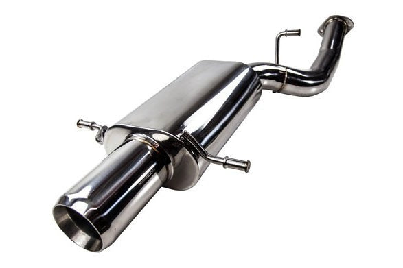 TurboXS Axleback Muffler 4in Polished Stainless Tip - 2002-2007 Subaru WRX / 2004-2007 STI