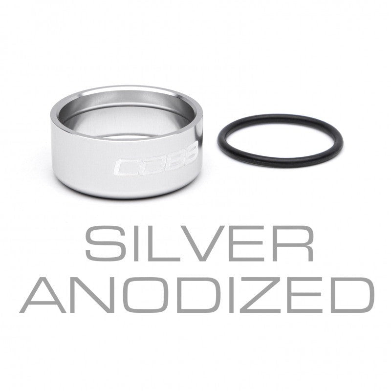 Cobb Knob Trim Ring - Silver Anodized - 2002-2026 Subaru WRX / 2004-2021 STI / 2004-2008 Forester XT / 2005-2012 Legacy GT / 2005-2005 Outback XT