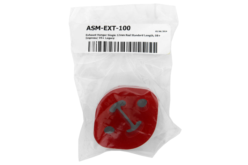 PERRIN 12MM Red Exhaust Hanger - Subaru Models (inc. 2008-2021 WRX / STI / 2005-2009 Legacy GT)