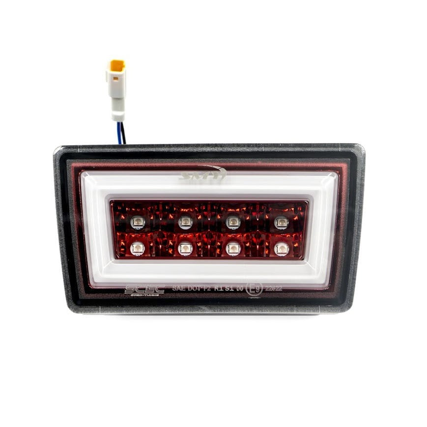 SMY F1 V3 Hyperflash (RBL) Red w/ DRL White Light Bar - 2015-2021 Subaru WRX/STI