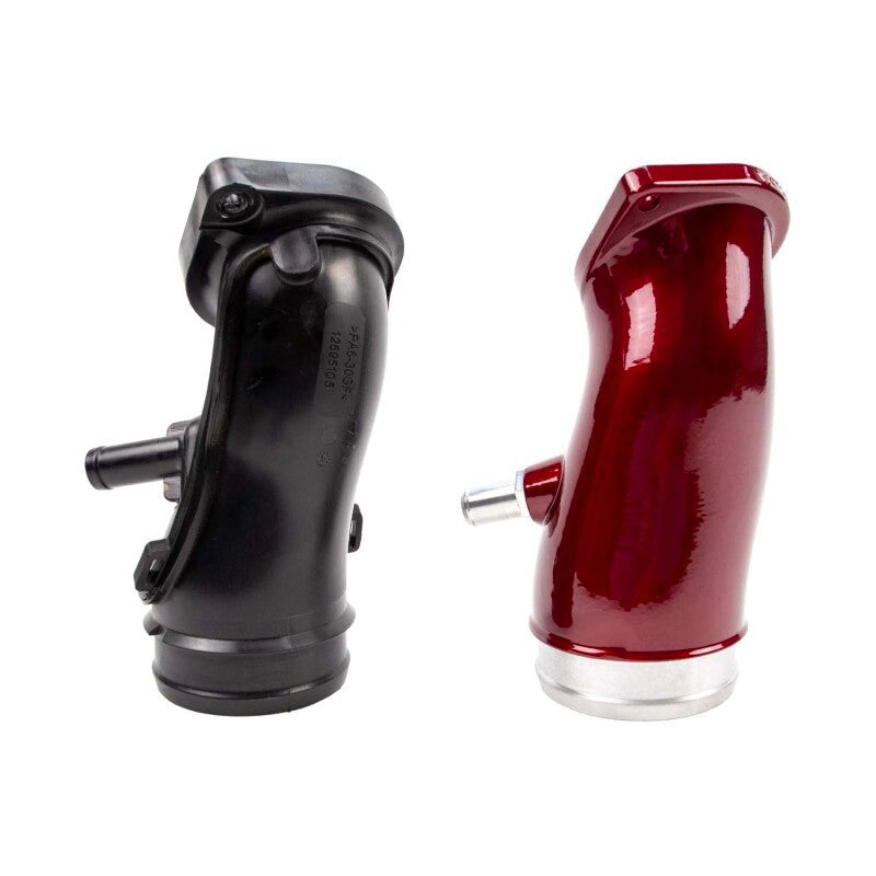Wehrli 17-26 GM Duramax L5P High Flow Intake Horn - Flat Black