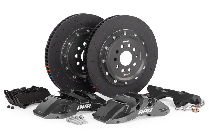 APR 17-20 Audi RS3 370x34mm 6-Piston Big Brake Kit (8V RS3) - Front - Grey