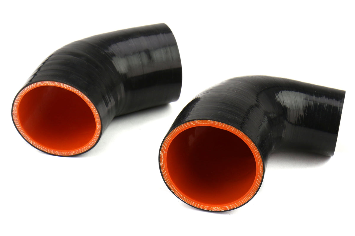 ETS Front Mount Intercooler Piping Kit Wrinkle Black - 2008-2014 Subaru STI