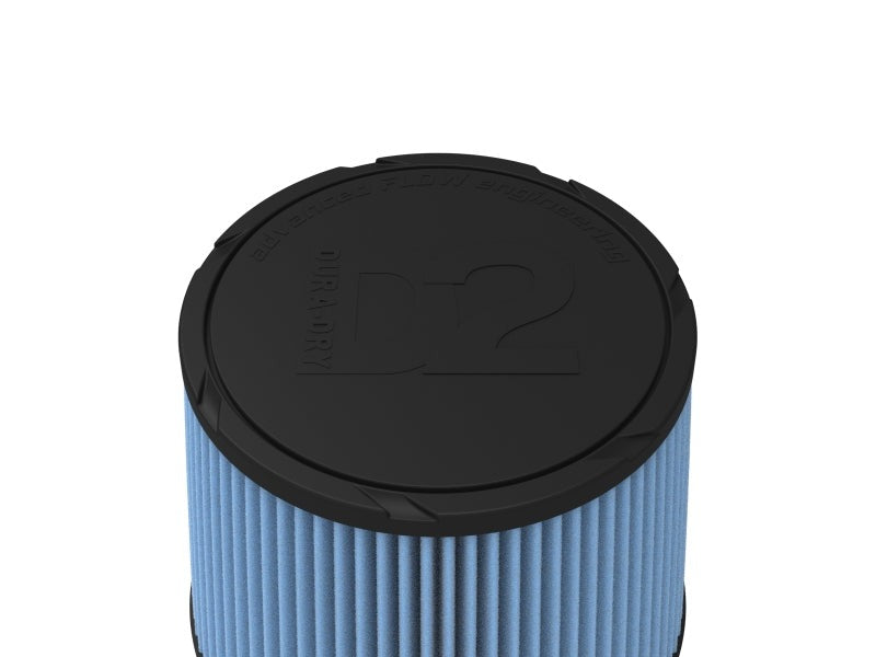 aFe Magnum FORCE Intake Replacement Air Filter w/ D2 Dry Media 4-1/2inF x8-1/2inB x7inT x6-3/4inH