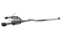 MBRP Street 3in Quad Carbon Fiber Tip Cat Back Exhaust - 2015-2021 Subaru WRX / STI