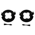 Ford/Toyota Fog Pocket Light Mount Kit For Squadron Lights - Ford 2006-14 F-150; Toyota 2005-11 Tacoma; 2007-13 Tundra