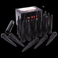 Raceline 1/2in XL Spike Black Jeep Lug Nuts (Set of 23)