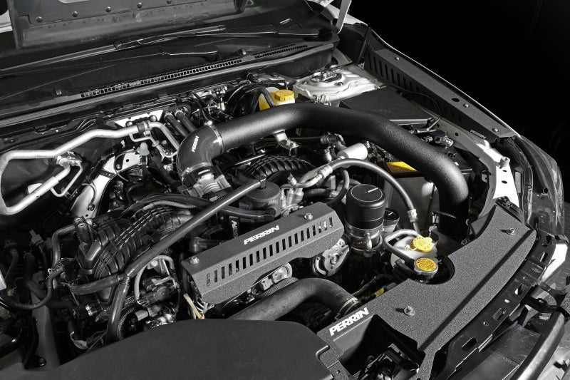 PERRIN Front Mount Intercooler Kit (Black Tubes & Black Core) - 2022-2026 Subaru WRX