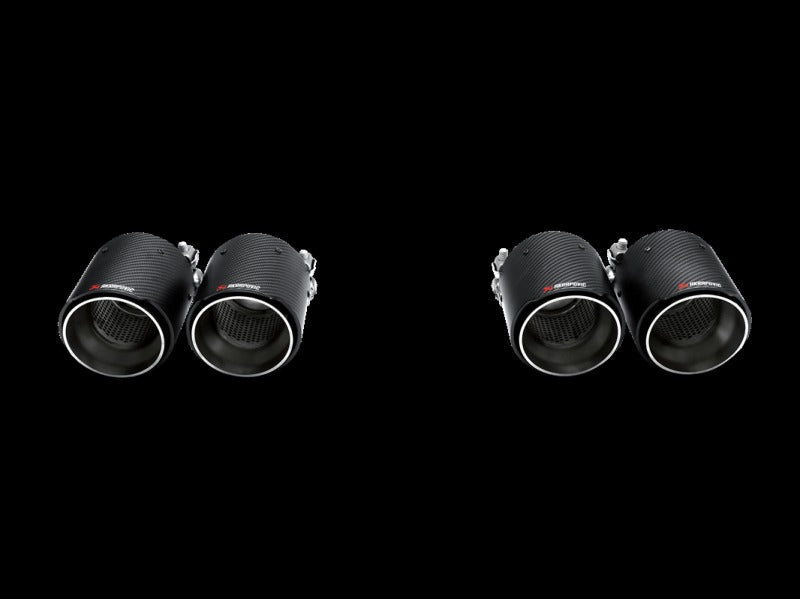 Akrapovic Tail Pipe Set Carbon for 2014-2017 BMW M3/M4 (F80/F82) - TP-CT/26