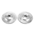 PowerStop Evolution Drilled & Slotted Front Brake Rotors (Pair) - 2019 Subaru Crosstrek