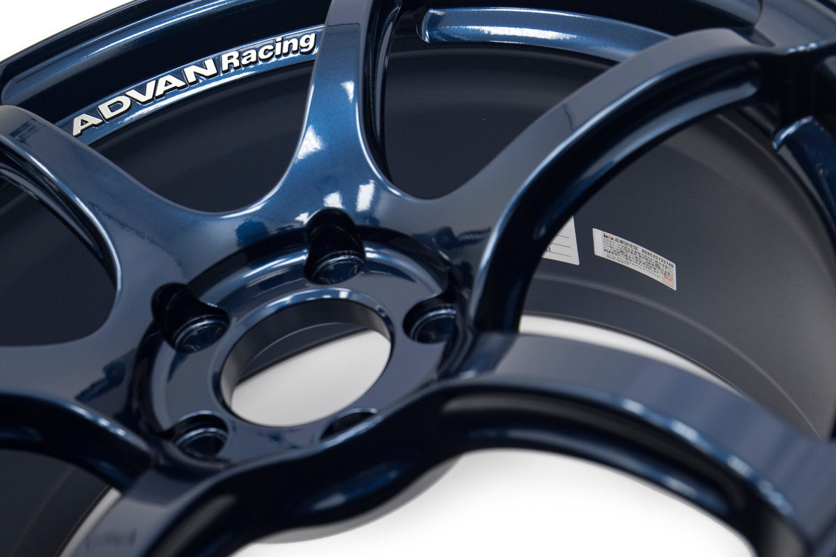 Advan RGIII Racing Special Edition Indigo Blue 18x9.5 +45 5x114.3 (Single Wheel) - 2015-2024 Subaru WRX / 2015-2021 STI / 2019-2024 Forester