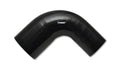 Vibrant Performance 90 Degree Reducer Elbow, 3.50in ID x 3.25in ID x 4.00in Leg Length - Black, Custom Automotive Fabrication - Part 19796