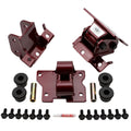 Wehrli 01-10 GM Duramax LB7/LLY/LBZ/LMM Heavy Duty Engine Mount - WCFab Red
