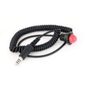 Rugged Radios Velcro Mount Steering Wheel Push to Talk (PTT) with Quick Disconnect for Intercoms