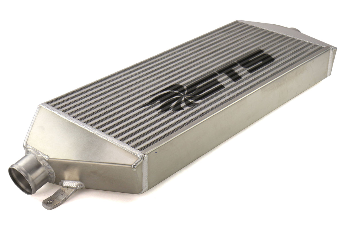 ETS Front Mount Intercooler Silver 3" Core Black Stencil - 2008-2014 Subaru WRX / STI