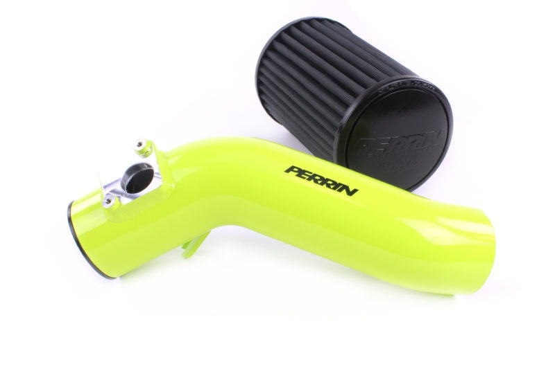 PERRIN Cold Air Intake Neon Yellow - 2018-2021 Subaru STI