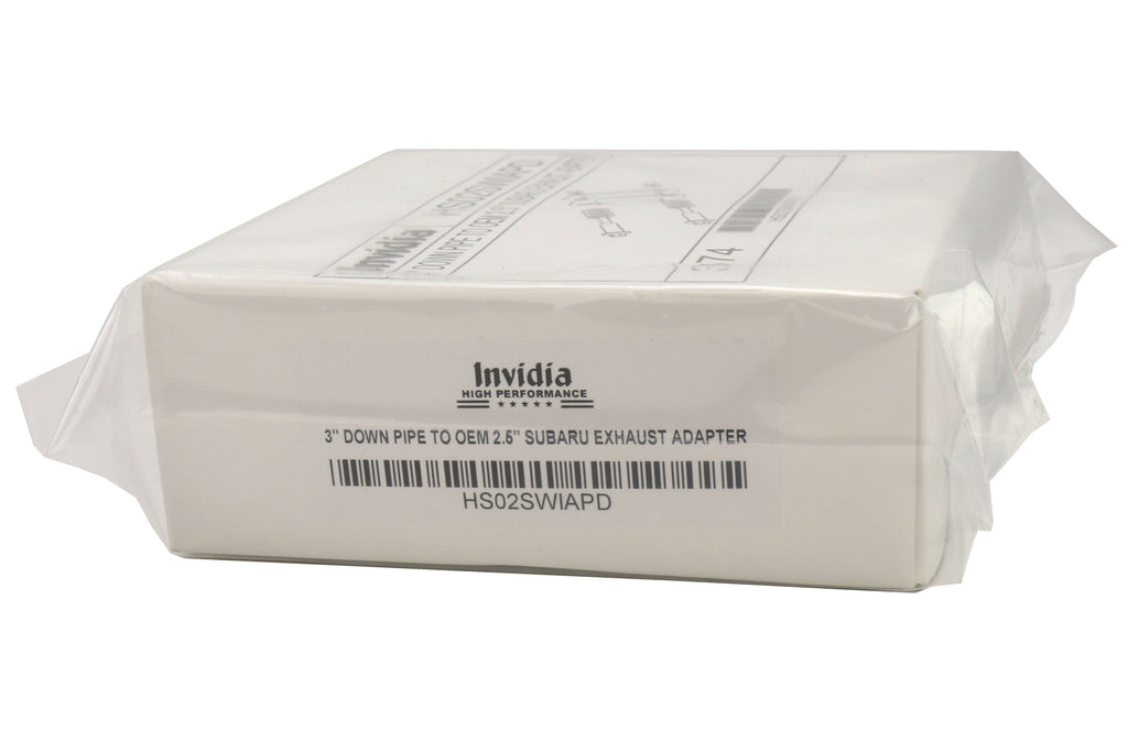 Invidia 3in Downpipe to 2.5in Exhaust Adapter - Subaru Models (Inc. 2008-2021 Subaru WRX / STI / 2004-2010 Forester)