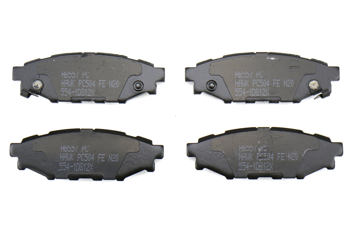 Hawk Performance Ceramic Rear Brake Pads - Subarus (inc. 15-21 WRX/ 13-20 BRZ/ 09-17 Forester/ 08-16 Impreza/ 05-14 Legacy/ 06-14 Outback/ 13-15 Crosstrek XV)