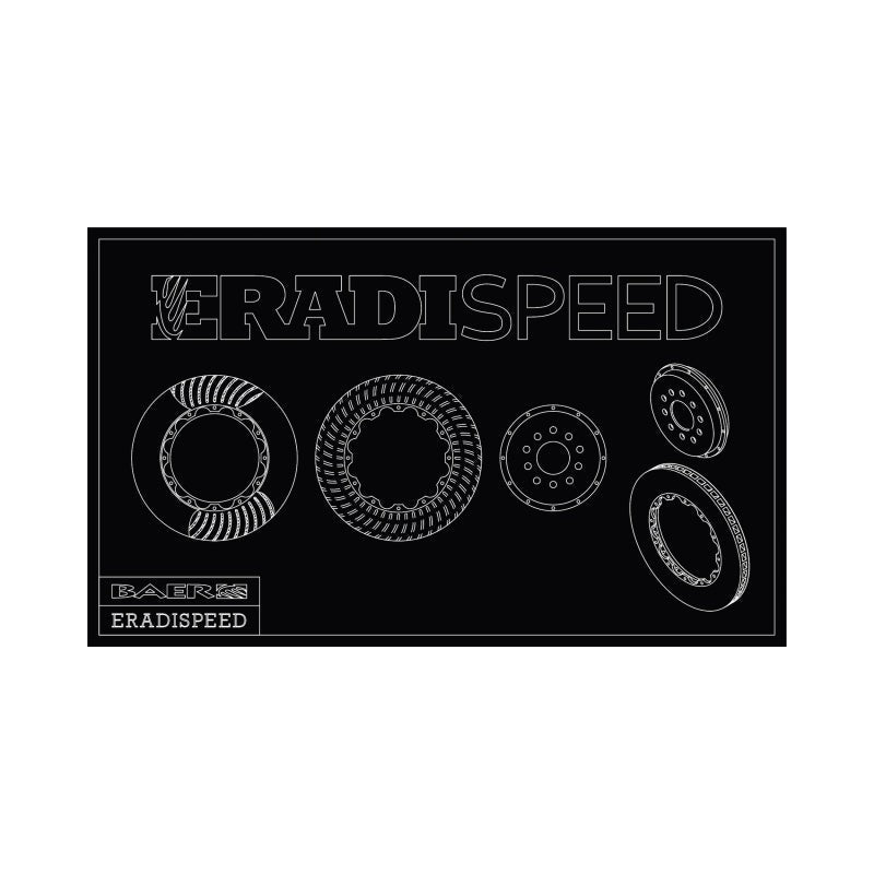 Baer Brakes 16-24 Chevy Camaro SS Eradispeed+ Rear SDZ 2-Piece Performance Brake Rotors