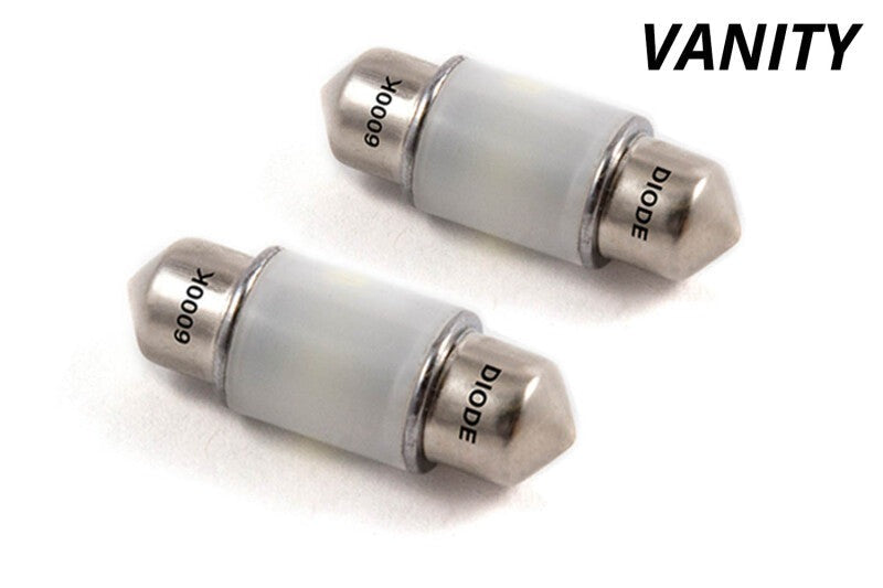 Diode Dynamics 31mm SMF2 LED Bulb Warm - White (Pair)