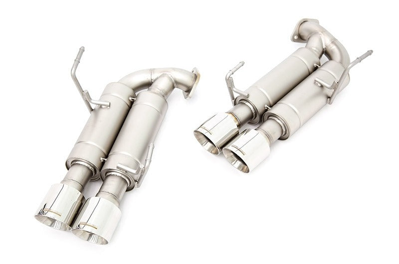 cp-e Austenite Axle Back Exhaust w/ Titan Tips - 2015-2021 Subaru WRX / STI