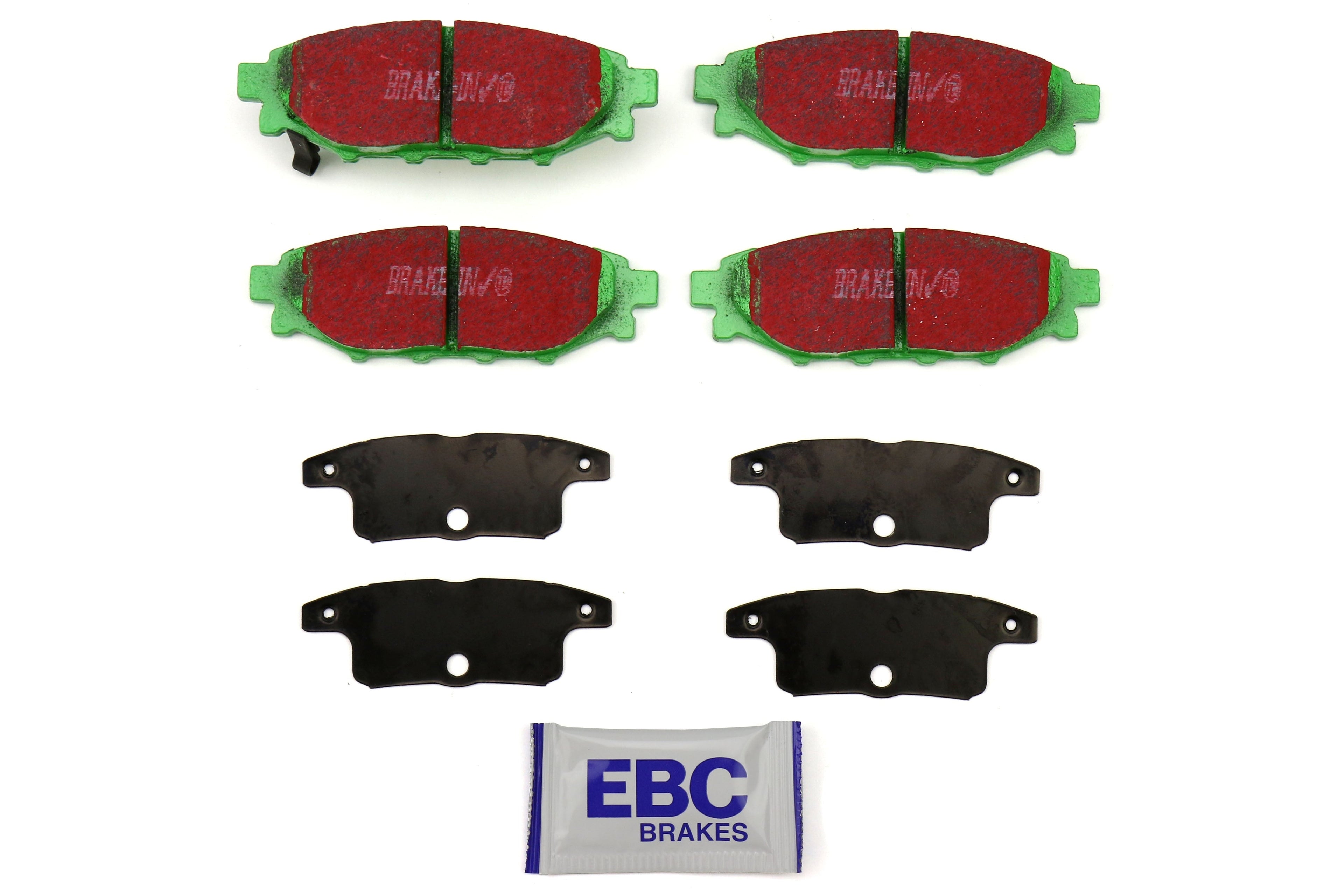EBC Greenstuff Rear Brake Pads - 2015-2021 Subaru WRX (Non Eyesite)