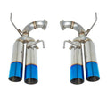 Remark Boso Edition Axleback Exhaust w/ Burnt Tips - 2015-2020 Subaru WRX / STI