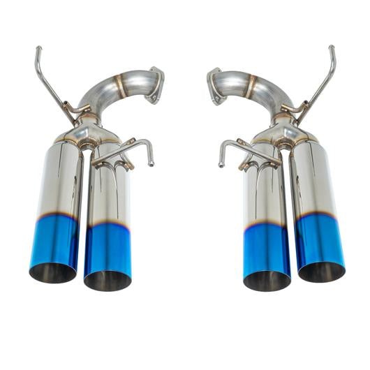 Remark Boso Edition Axleback Exhaust w/ Burnt Tips - 2015-2020 Subaru WRX / STI