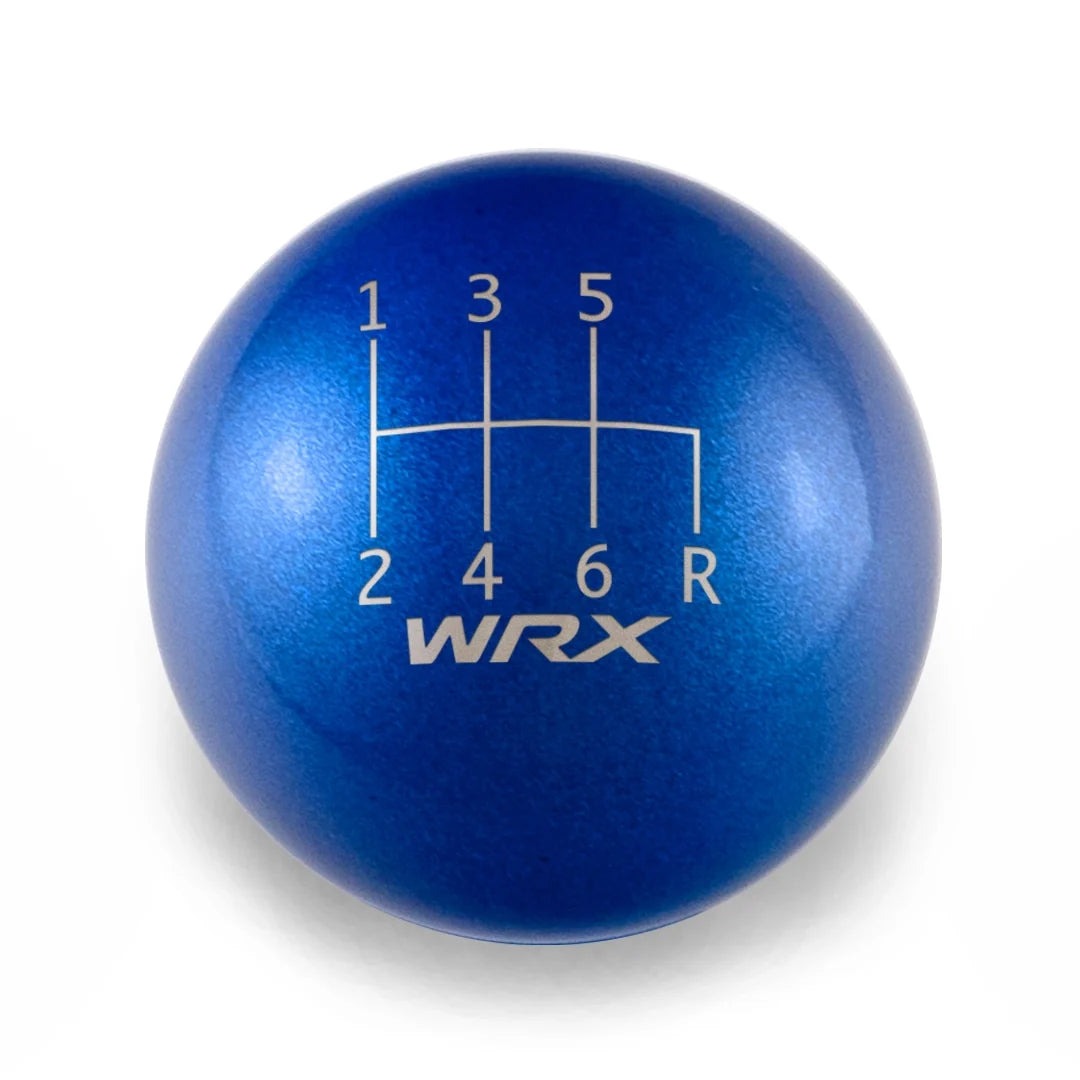 Billetworkz Weighted Shift Knob - 6 Speed WRX Standard Engraving - Subaru WRX 2015-2025