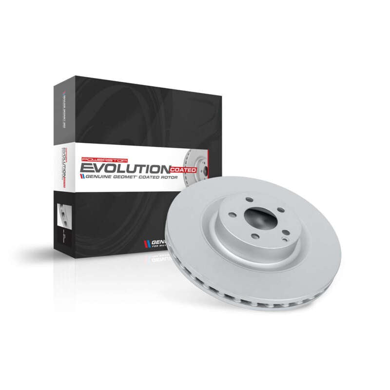 Power Stop Evolution Geomet Coated Rotor - Rear - 2014-2018 Subaru Forester