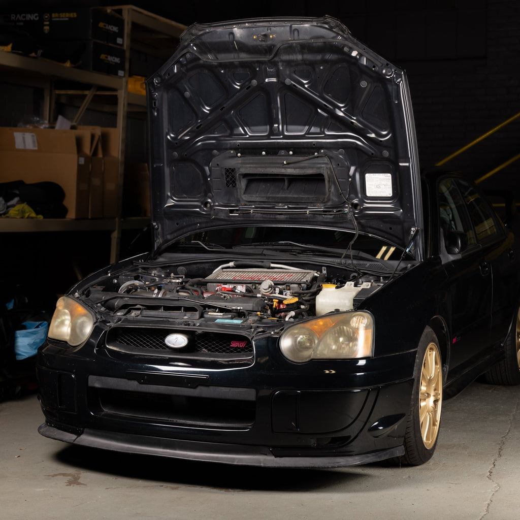 OVERTAKE Hi-Lift Hood Strut Kit - Subaru 2002-2007 WRX, 2004-2007 STI