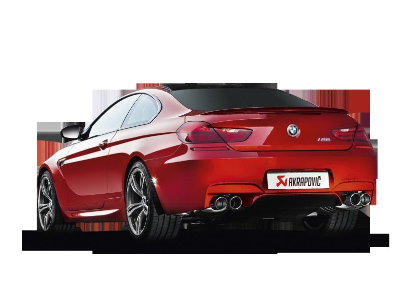 Akrapovic Evolution Line Cat Back Titanium (Requires Tips) for 2012-2017 BMW M6 (F12 F13) - ME-BM/T/5