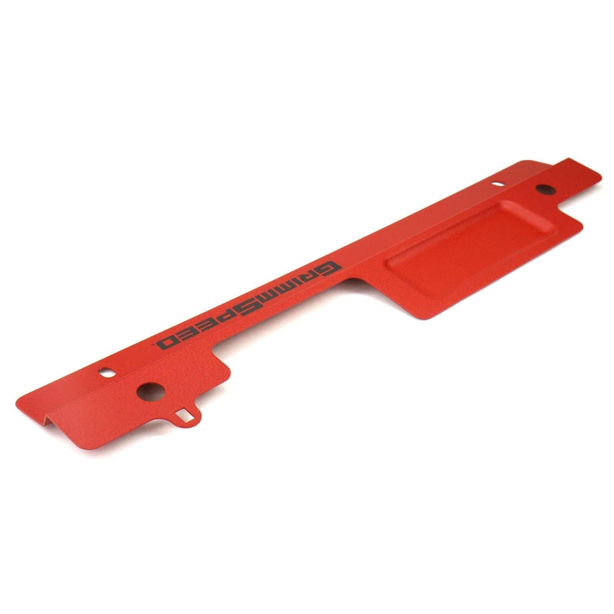 GrimmSpeed Radiator Shroud w/ Tool Tray Red - 2002-2007 Subaru WRX/STI