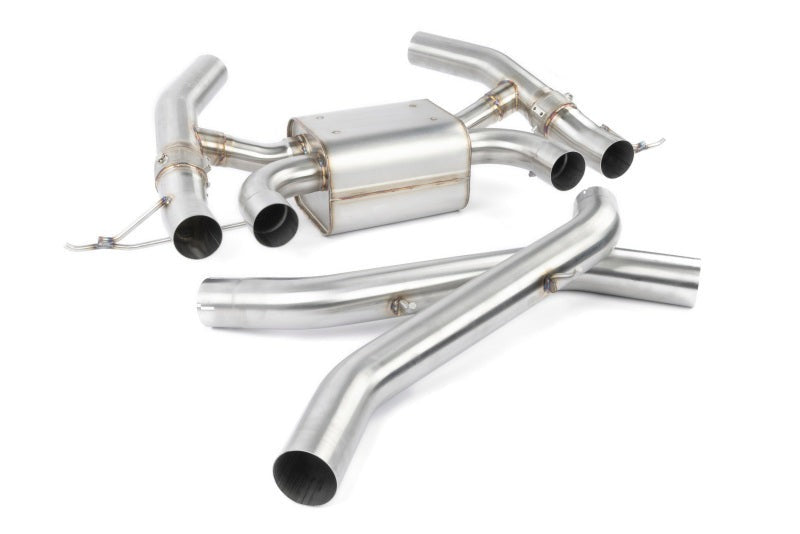 Dinan 23-26 BMW M2 (G87) Valved Axleback Exhaust System - Polished Tips
