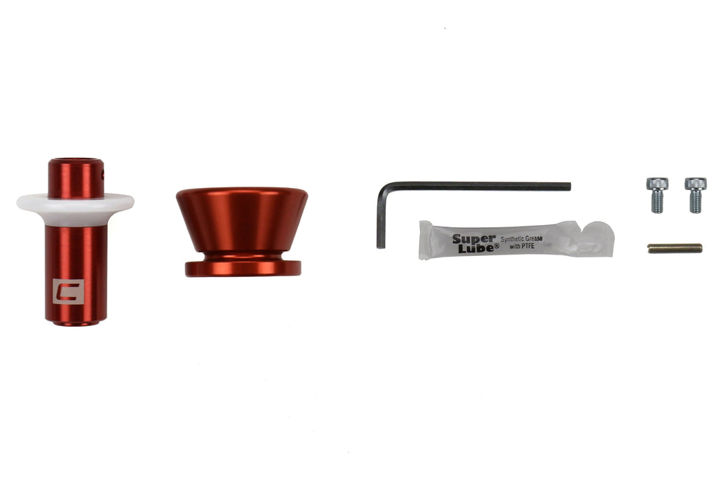 COBB Tuning Reverse Lockout Pull White w/ Race Red - 2004-2021 Subaru STI