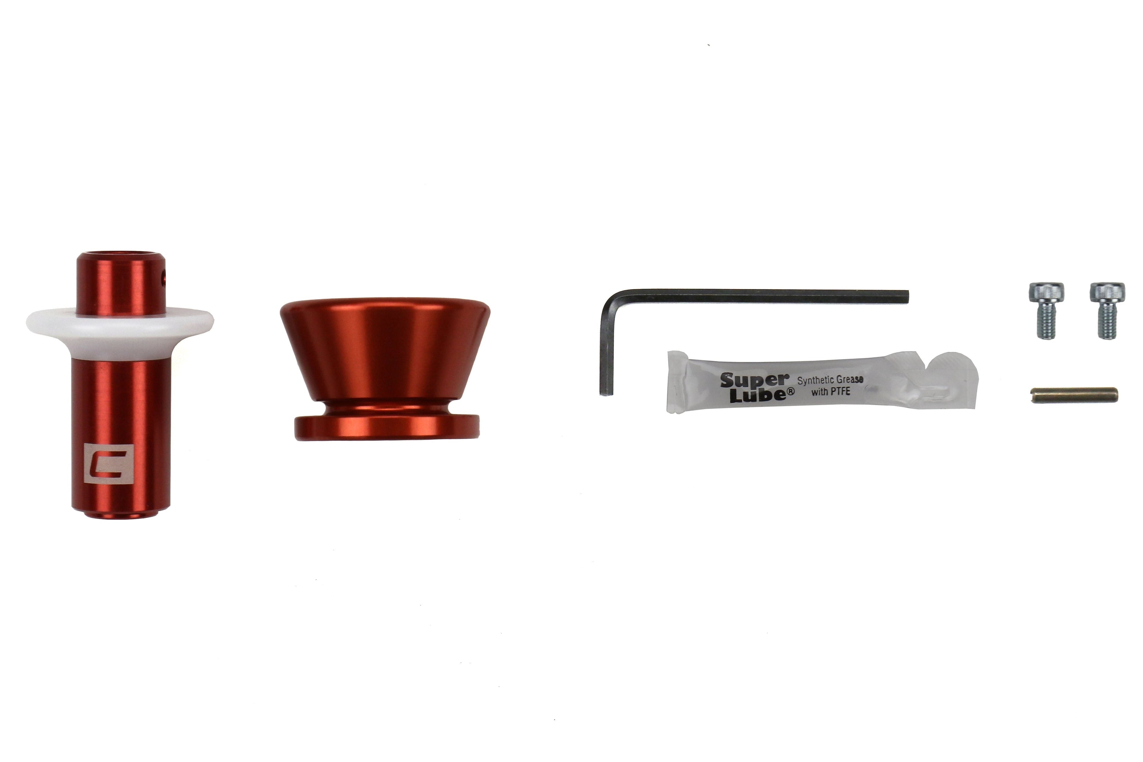 COBB Tuning Reverse Lockout Pull White w/ Race Red - 2004-2021 Subaru STI
