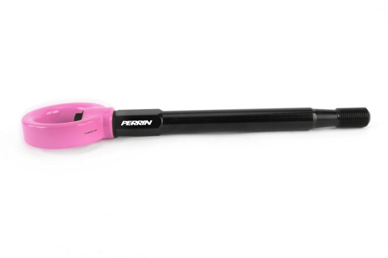 PERRIN Front Tow Hook Kit (Hyper Pink) - 2008-2014 Subaru WRX / STI