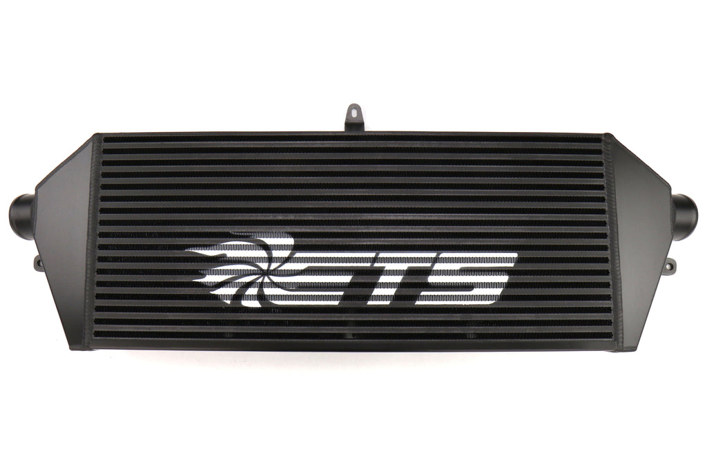 ETS Front Mount Intercooler 3" Core Black w/ White ETS Stencil - 2008-2014 Subaru WRX / STI