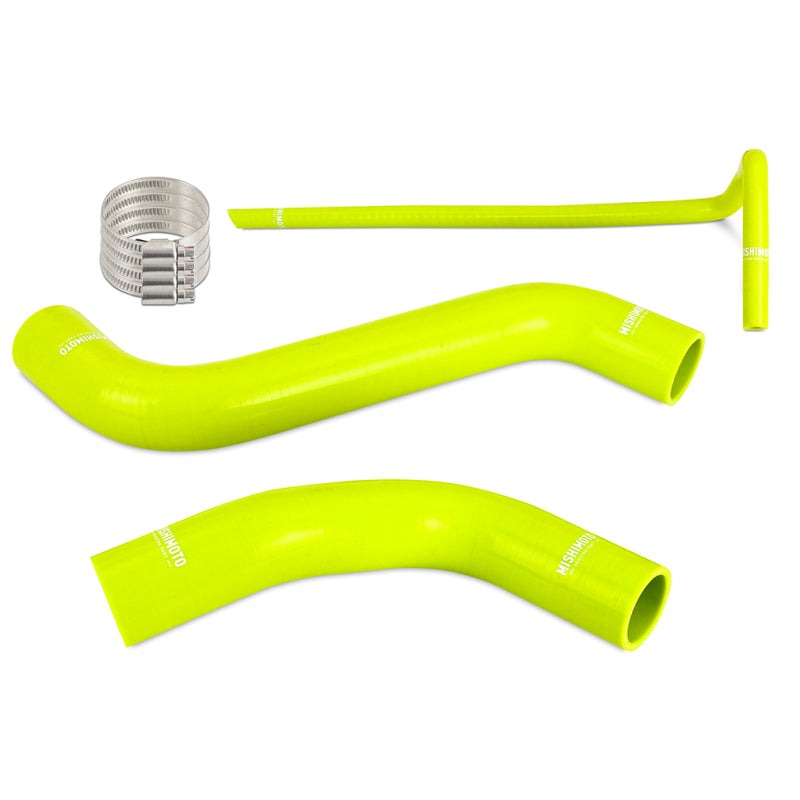 Mishimoto Silicone Radiator Coolant Hose Kit - Neon Yellow - 2022-2026 Subaru WRX