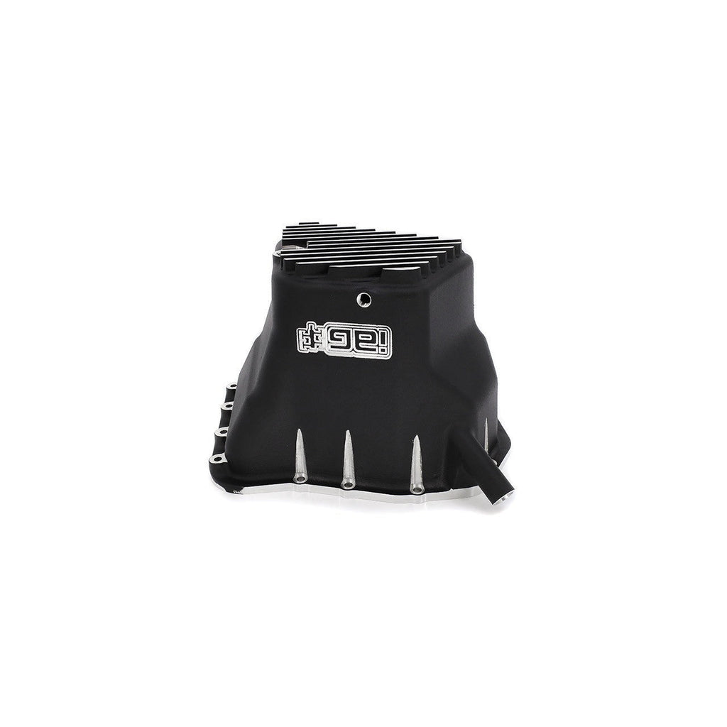 IAG EJ Competition Series Oil Pan w/ Removable Comp Series Lower Baffle - Black Finish (Pan & CS Baffle Only)