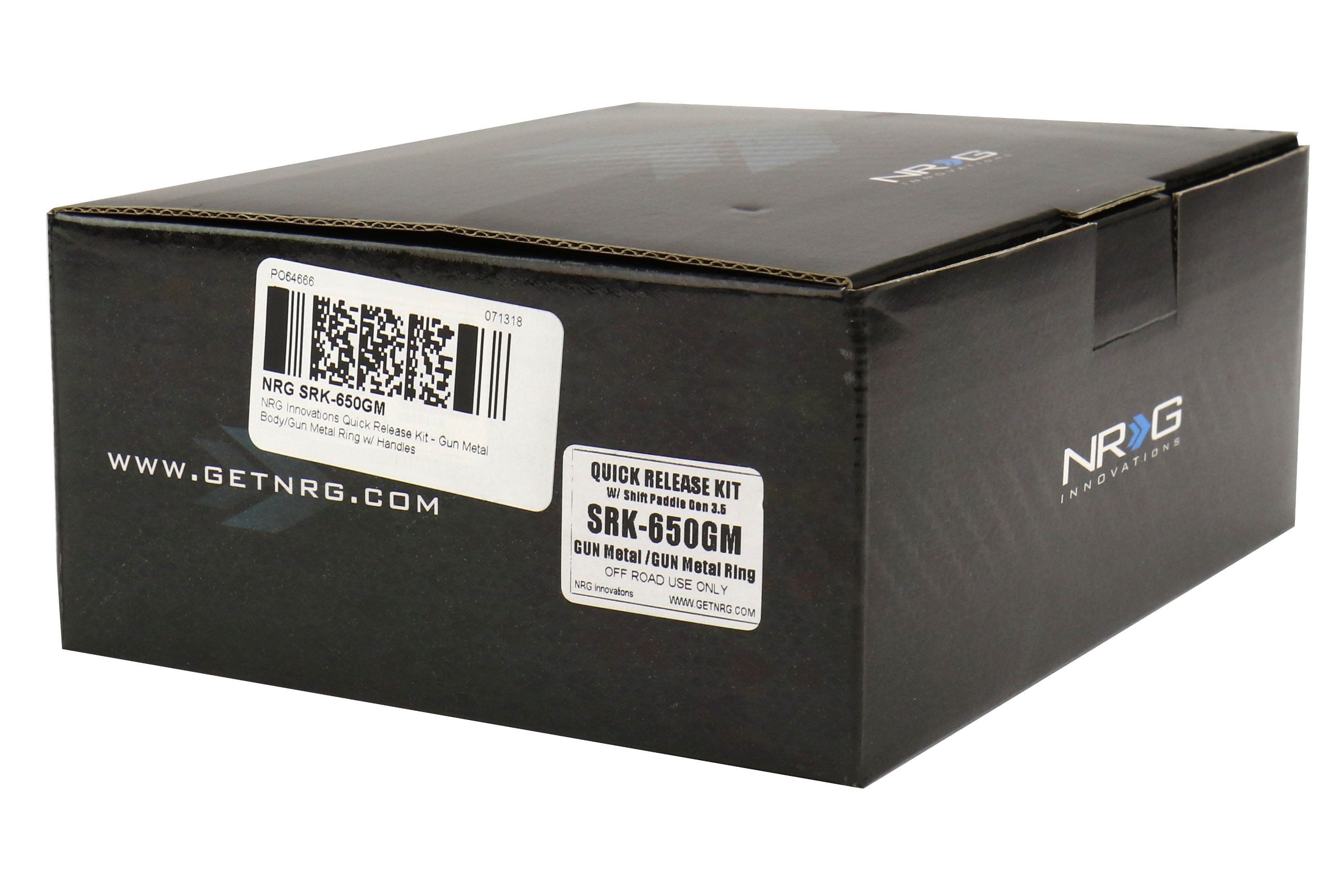 NRG Quick Release 3.0 Gun Metal - Universal