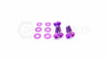 Fast Turn Fittings (Purple) Titanium Hardware Trunk Kit - 2015-2021 Subaru WRX / STI