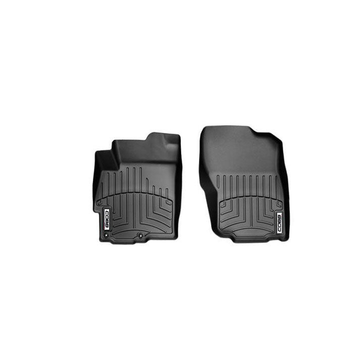 COBB Front FloorLiner by WeatherTech - Black - 2009-2015 Mitsubishi Ralliart / 2008-2015 EVO X
