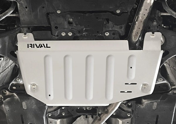 RIVAL Aluminum 1/4 Inch Skid Plate (Transmission) - 2019-2024 Subaru Forester / 2020-2024 Outback