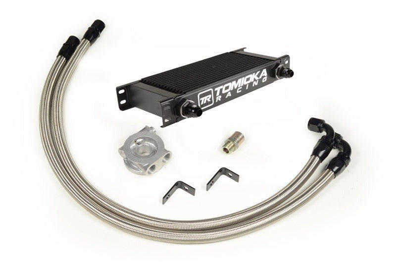 Tomioka Racing Temperature Controlled Oil Cooler Kit - 2015-2021 Subaru WRX