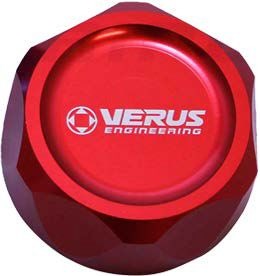 FHS Oil Cap, Anodized Red - 2012-2024 Subaru WRX / 2013-2021 STI / 2013-2024 Toyota GR86 / Subaru BRZ / Scion FRS / 2014-2024 Forester / 20-2024 Crosstrek / 2015-2024 Impreza