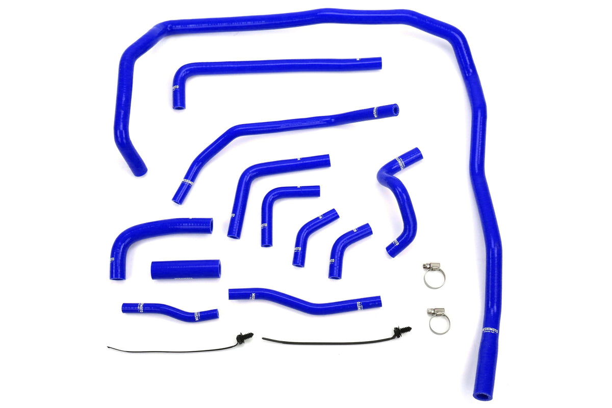 Mishimoto Silicone Ancillary Hose Kit Blue - 2015-2021 Subaru WRX